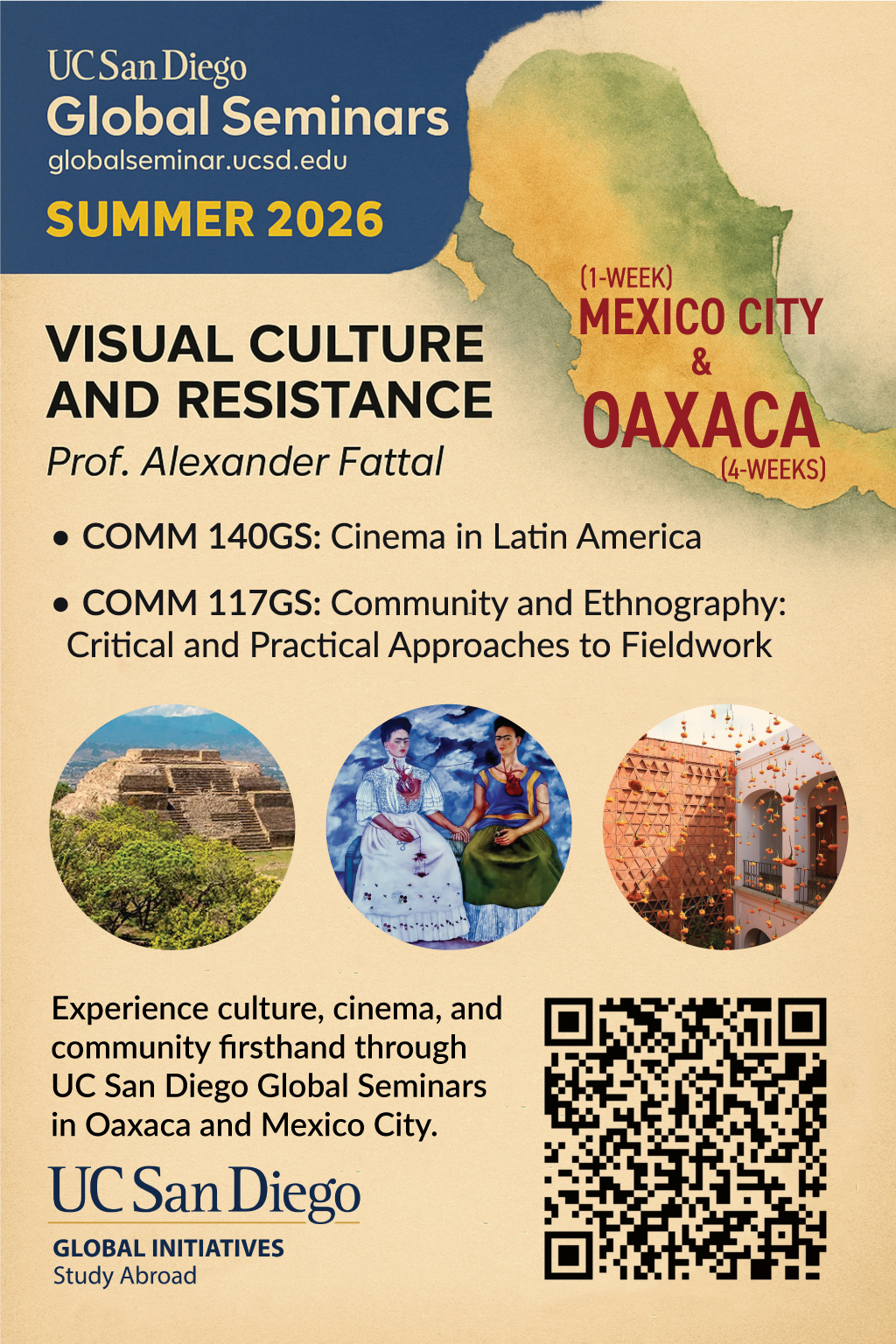 Flyer Global Seminar in Oaxaca